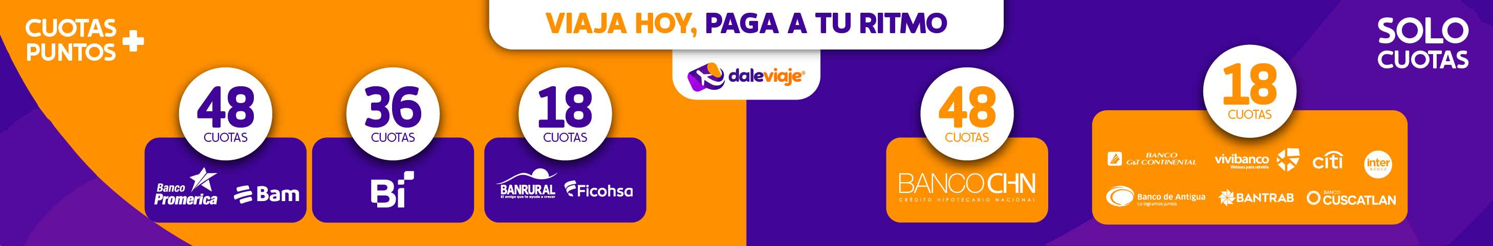 Viaja canjeando tus puntos BI