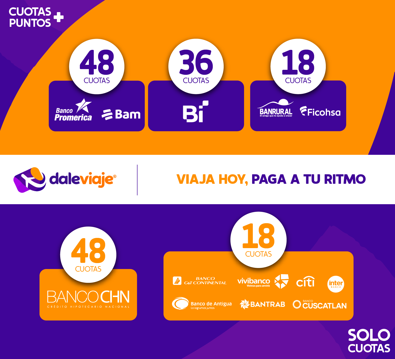 Viaja canjeando tus puntos BI